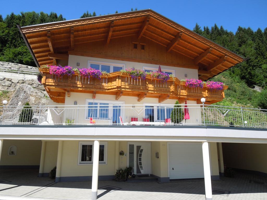 Haus Panoramablick Lägenhet Zellberg Exteriör bild